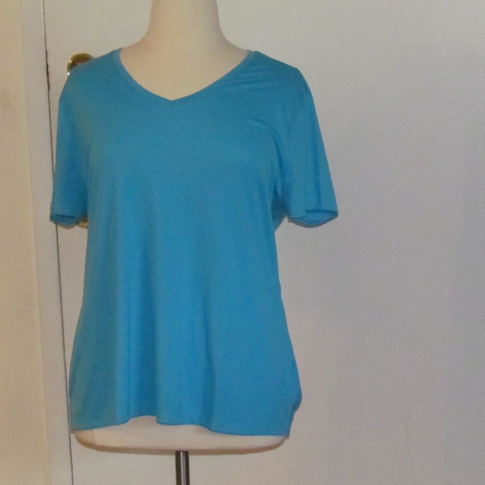 JMS Cool Dri Short Sleeve V-Neck Tee - Size 2X NEW
